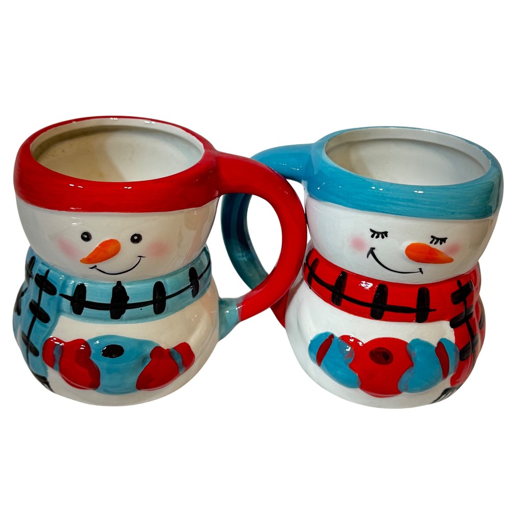 Bay‎ Island Snowman 12oz Mug Set